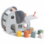 Done by Deer figūrinio rū&scaron;iavimo žaislas Elphee, pilkas