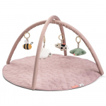 Done by Deer veiklos kilimėlis kūdikiui Tiny Farm, rausvas