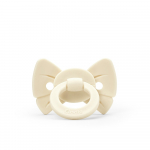 Elodie Details silikoninis čiulptukas 0-6 mėn. Binky Bow - Oat White