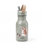 Elodie Details nerūdijančio plieno gertuvė su &scaron;iaudeliu Chipmunk Darling, žalia