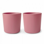 Mushie puodeliai Dusty Rose, 2vnt, rožiniai