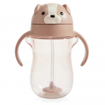 Munchkin gertuvė su &scaron;iaudeliu ir svareliu 296ml Dog, smėlio spalvos