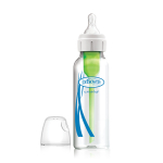 Dr Brown's buteliukas Options+ siauru kakleliu 250ml, stiklinis
