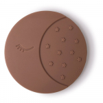 Mushie silikoninis kramtukas Moon Cloudy Mauve, rudas