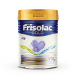 FRISOLAC GOLD PEP specialios paskirties pieno mi&scaron;inys alergi&scaron;kiems kūdikiams nuo gimimo iki 12 mėn., 400 g
