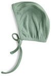 Mushie naujagimio kepuraitė su rai&scaron;teliais Roman Green, žalsva