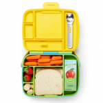 Munchkin prie&scaron;piečių dėžutė su skyriais Bento Box, žalia