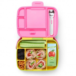 Munchkin prie&scaron;piečių dėžutė su skyriais Bento Box, geltona
