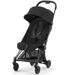 Vežimėlis CYBEX COYA Matt Black Sepia Black, juodas