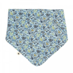 BIBS x Liberty seilinukas-kaklaskarė Chamomile Lawn Baby Blue, mėlynas