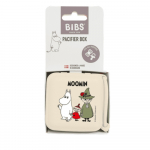 BIBS x Moomin čiulptukų laikymo (sterilizavimo) dėžutė Ivory, balta