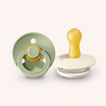 BIBS Colour čiulptukai Sage / Ivory nuo 18mėn, 2 vnt (pažeista)