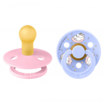BIBS x Moomin Colour čiulptukai Dreaming - Baby Pink mix, 2 vnt, įvairių dydžių