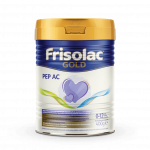 FRISOLAC GOLD PEP AC specialios paskirties pieno mi&scaron;inys alergi&scaron;kiems kūdikiams nuo gimimo iki 12 mėn., 400 g