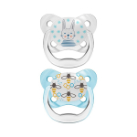 Dr Brown's čiulptukai PreVent Butterfly 0-6 mėn., 2 vnt, mėlyni