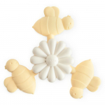 Mushie prilimpantis sukamasis žaislas Spinner Bee
