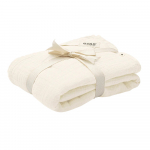 BIBS didelis marlinis muslino vystyklas Ivory, baltas