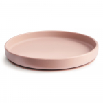Mushie prilimpanti silikoninė lėk&scaron;tė Blush, rausva