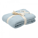 BIBS didelis marlinis muslino vystyklas Baby Blue, mėlynas
