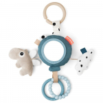 Done by Deer kabantis veiklos žaislas su veidrodžiu Happy Clouds, mėlynas