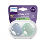 Čiul. PHILIPS AVENT ULTRA S. 6 &ndash; 18 m. 2 vnt.