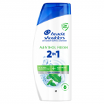 Plaukų &scaron;ampūnas H&S MENTHOL 2IN1, 400 ml