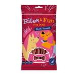 &Scaron;unų skan. AKINU BITES&FUN, anties krūt, 85 g