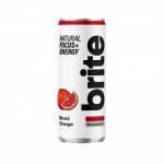 Energinis gėrimas BRITE  BLOOD ORANGE, 330 ml