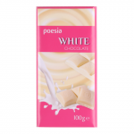 Baltasis &scaron;okoladas Poesia 100g