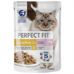 Kons. kačių ėdalas su la&scaron;. PERFECT FIT, 85 g