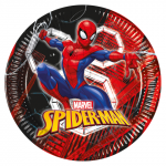 Popier. lėk&scaron;tės SPIDER-MAN FSC, 23 cm, 8 vnt.