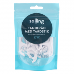 Dantų siūlas su krap&scaron;t. SALLING FRI, 32 vnt.