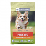 Ėdalas &scaron;unims su vi&scaron;tiena NUTRIBALANCE, 3 kg