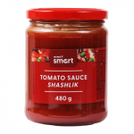 Pomidorų padažas &scaron;a&scaron;lykams  SMART, 480 g
