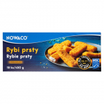 Apk. &scaron;ald. žuvų filė pir&scaron;teliai NOWACO, 450 g