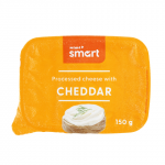 Tepamas lydytas sūris  SMART ČEDER., 150g