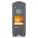 Du&scaron;o želė DOVE MEN SAND&VANILLA, 400 ml