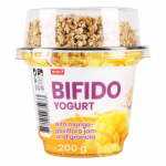 Jogurtas su mang., granola BIFIDO , 200 g