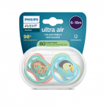 Čiul. PHILIPS AVENT ULTRA A. 6 &ndash; 18 m. 2 vnt.