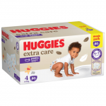 Keln. HUGGIES EXTRA CARE, 9 - 14 kg, 80 vnt.