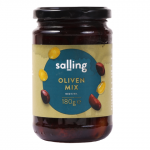 Žal. ir juod. alyvuog. SALLING, 290 g / 180 g