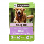 &Scaron;unų ėdalas su jaut. gab. NUTRIBALANCE, 100 g