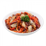 Silkė su kept.daržovėmis TERIYAKI padaže,1 kg