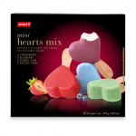 Valg. ledai  MINI HEARTS MIX, 555 ml/375g
