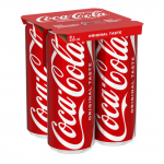 Gaivusis gėrimas COCA-COLA, 4 x 0,33 l