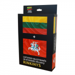 Trispalvės ir istorinės vėliavų rinkinys