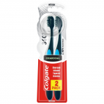 Dantų &scaron;epetėlis COLGATE 360 CHARCOAL, 2 vnt.