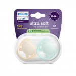Čiulp. PHILIPS AVENT ULTRA, 0 &ndash; 6 mėn. 2 vnt.