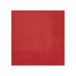 Servetėlės PAW 33x33cm, 20vnt, raudona