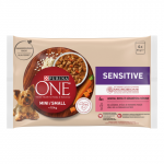 &Scaron;unų ėd. PURINA ONE su la&scaron;.ryž.mork., 340 g